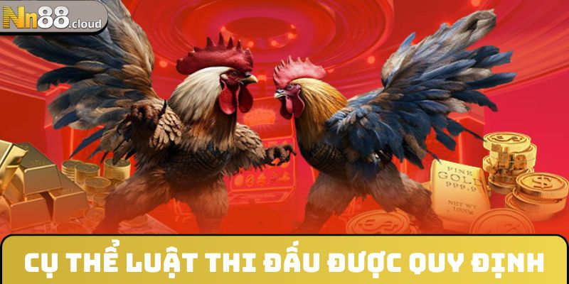 Cụ thể luật thi đấu được quy định