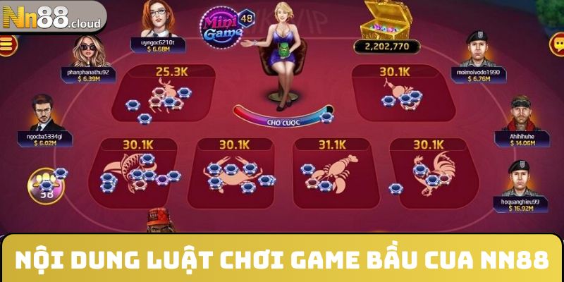 Hiểu rõ nội dung luật chơi game Bầu Cua NN88